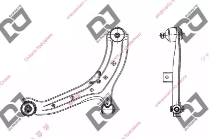 Рычаг независимой подвески колеса DJ PARTS DA1056